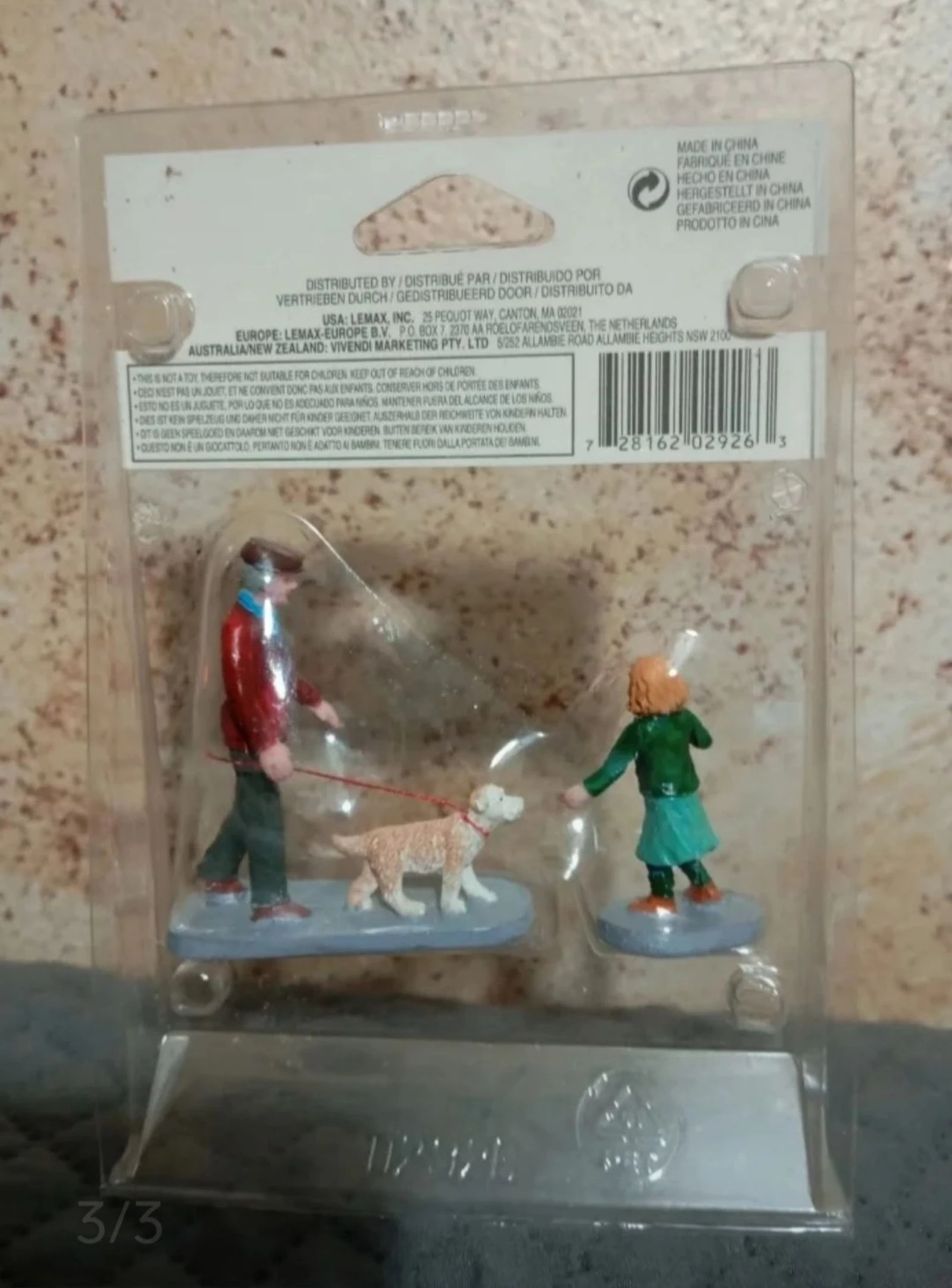 Figura Lemax avô e neta – photo 3